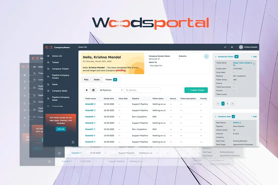 WoodsPortal Module